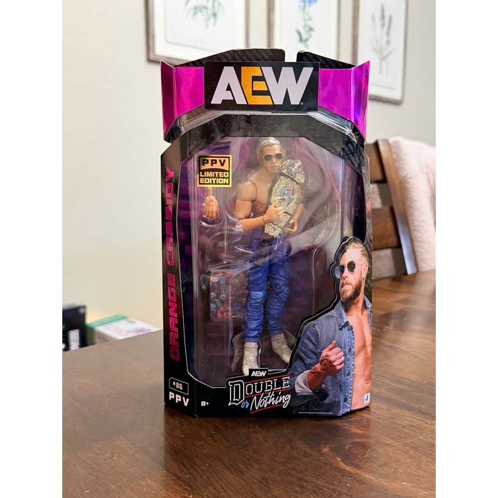 AEW‎ Orange Cassidy Double or Nothing PPV Figure #06 Limited Edition NEW